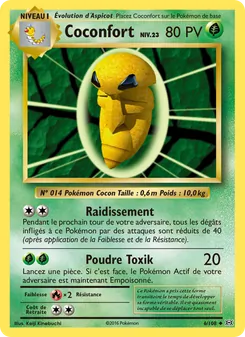 Carte Pokémon Coconfort 6 — Évolutions