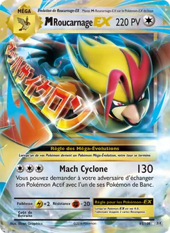 Carte Pokémon M-Roucarnage EX 65