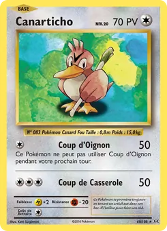 Carte Pokémon Canarticho 68