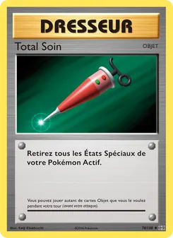 Carte Pokémon Total Soin 78 — Évolutions