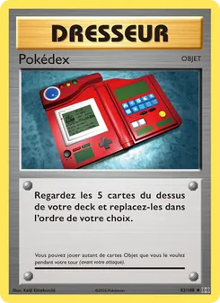 Carte Pokémon Pokédex 82 — Évolutions