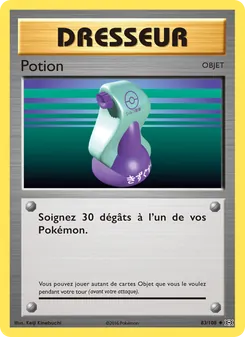 Carte Pokémon Potion 83 — Évolutions
