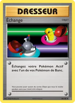Carte Pokémon Échange 88 — Évolutions