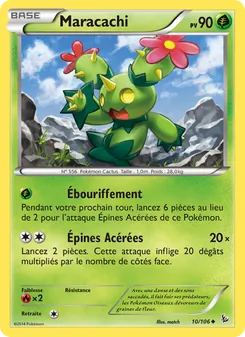 Carte Pokémon Maracachi 10 — Étincelles