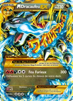 Carte Pokémon M-Dracaufeu EX 108