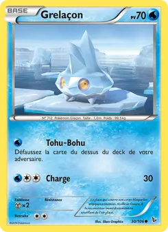 Carte Pokémon Grelaçon 30