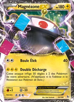 Carte Pokémon Magnézone EX 35