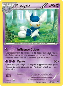 Carte Pokémon Mistigrix 43