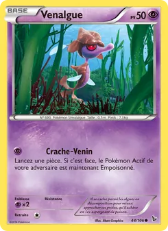 Carte Pokémon Venalgue 44