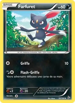 Carte Pokémon Farfuret 50