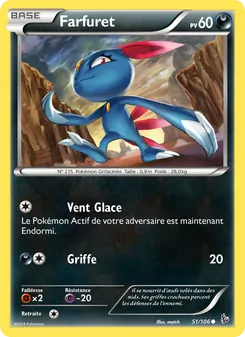 Carte Pokémon Farfuret 51