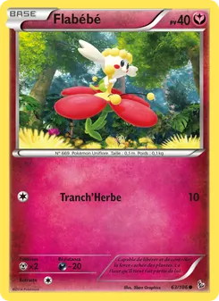 Carte Pokémon Flabébé 63