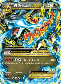 Carte Pokémon M-Dracaufeu EX 69