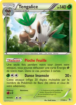 Carte Pokémon Tengalice 7