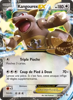 Carte Pokémon Kangourex EX 78