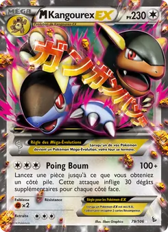 Carte Pokémon M-Kangourex EX 79