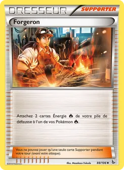Carte Pokémon Forgeron 88