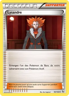 Carte Pokémon Lysandre 90