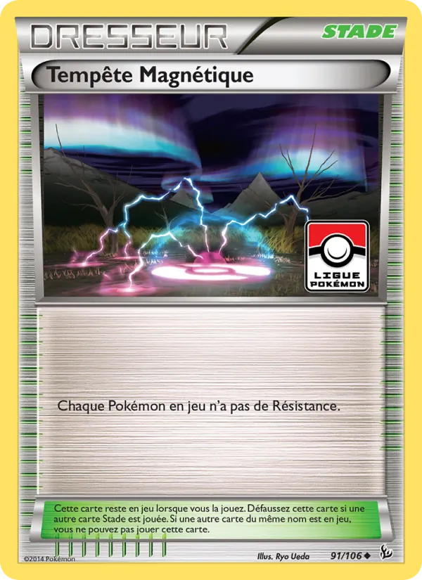 Carte Pokémon Tempête Magnétique 91/106 de l'extension Étincelles