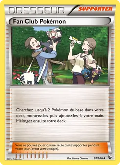 Carte Pokémon Fan Club Pokémon 94