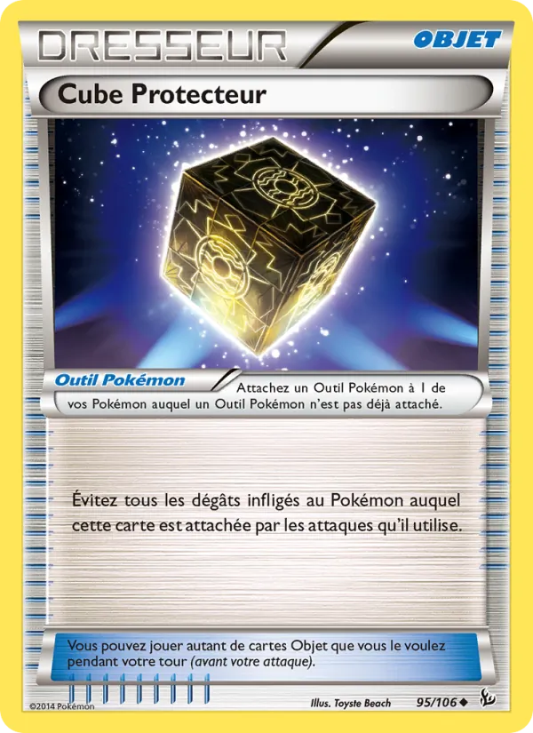 Carte Pokémon Cube Protecteur 95/106 de l'extension Étincelles
