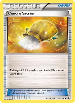 Carte Pokémon Cendre Sacrée 96