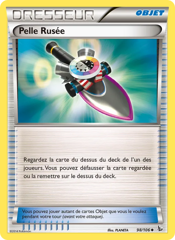 Carte Pokémon Pelle Rusée 98/106 de l'extension Étincelles