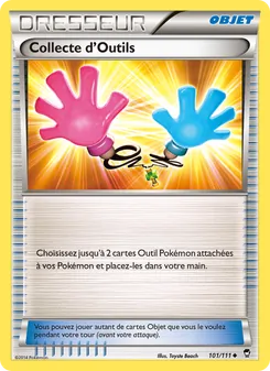Carte Pokémon Collecte d'Outils 101