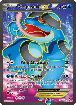 Carte Pokémon Crapustule EX 106