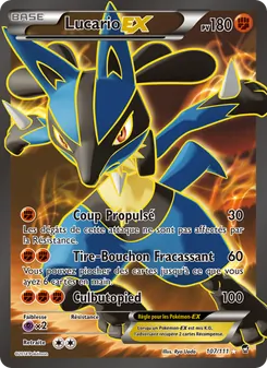 Carte Pokémon Lucario EX 107