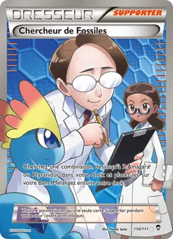 Carte Pokémon Chercheur de Fossiles 110