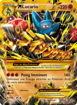 Carte Pokémon M-Lucario EX 113