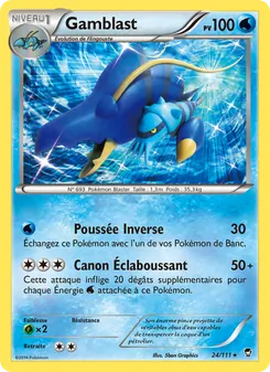 Carte Pokémon Gamblast 24 — Poings Furieux