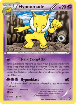 Carte Pokémon Hypnomade 36