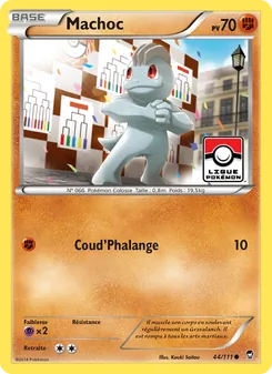 Carte Pokémon Machoc 44