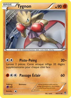 Carte Pokémon Tygnon 48
