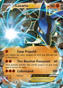 Carte Pokémon Lucario EX 54