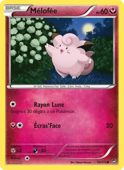 Carte Pokémon Mélofée 69