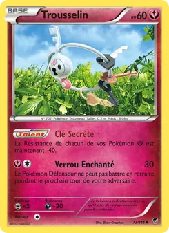 Carte Pokémon Trousselin 73