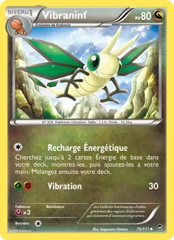 Carte Pokémon Vibraninf 75