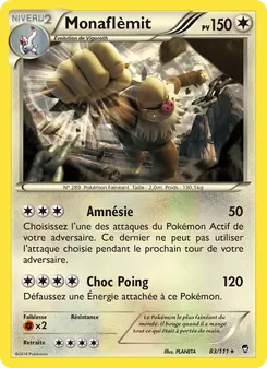 Carte Pokémon Monaflèmit 83