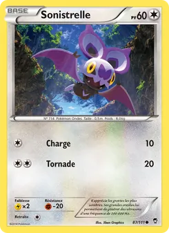 Carte Pokémon Sonistrelle 87