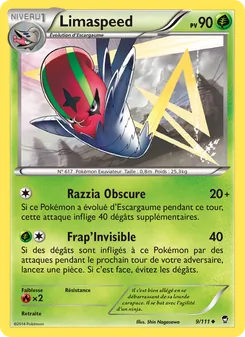 Carte Pokémon Limaspeed 9 — Poings Furieux