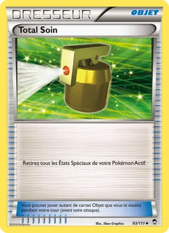 Carte Pokémon Total Soin 93
