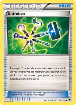 Carte Pokémon Entretien 96