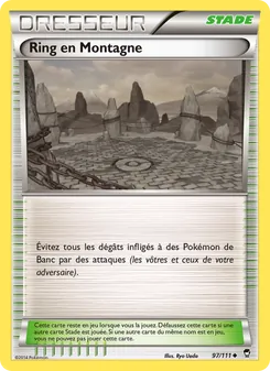 Carte Pokémon Ring en Montagne 97