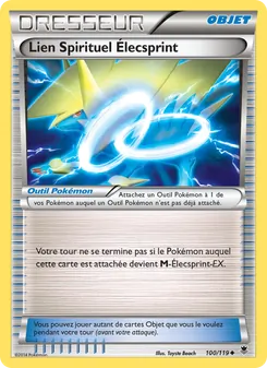 Carte Pokémon Lien Spirituel Élecsprint 100