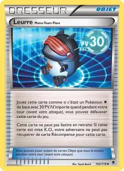 Carte Pokémon Leurre Matos Team Flare 102