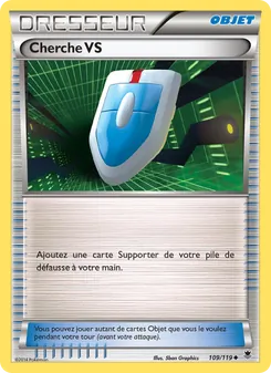 Carte Pokémon Cherche VS 109