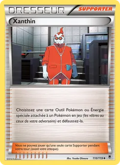 Carte Pokémon Xanthin 110